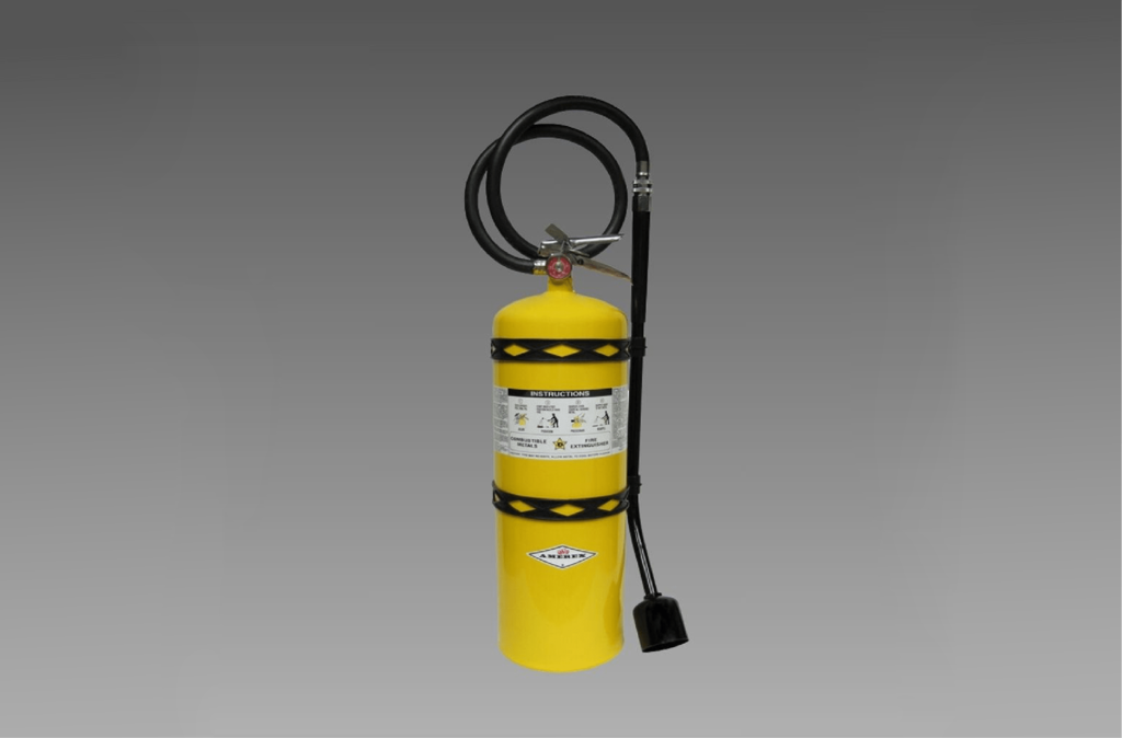 photo of class d fire extinguisher